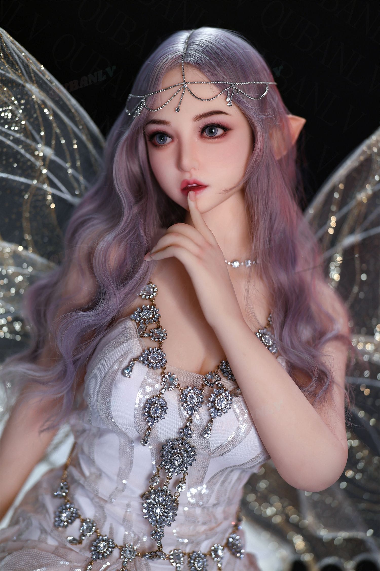 HimDoll HWC90 Elf ears detail view 11